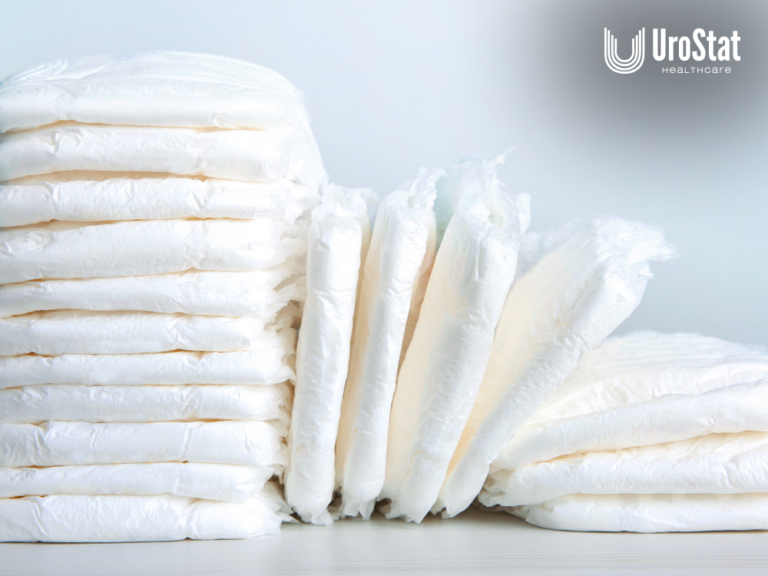 Stack of diapers