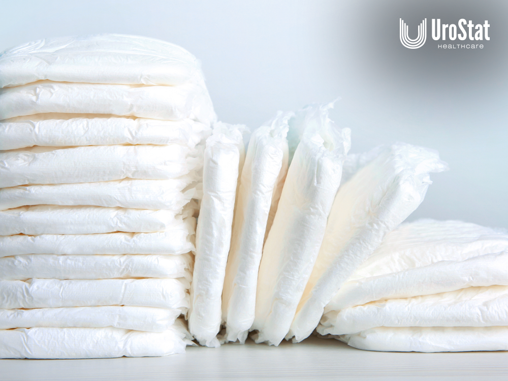 Stack of diapers